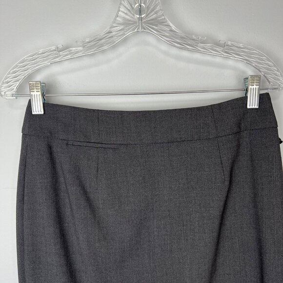 Calvin Klein Womens Gray Petite Pencil Skirt Career Suit Separates size 4P - Picture 5 of 14